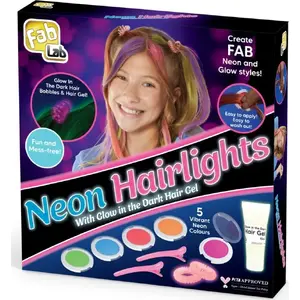 BABY_BORN Fab Lab Hair Lights — светящиеся в темноте краски для волос куклы