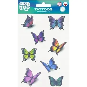TEKA Tatuaze Motylki — decorative tattoo stickers by TEKA, model 622236