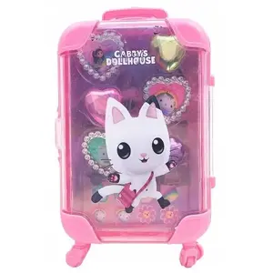 Набор украшений Joy Toy Gabi 15 в 1 «Кошачий домик» с чемоданчиком, кольцами и наклейками (модель SB10602)