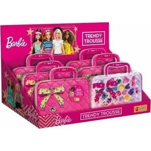 Набор косметики в чемоданчике Lisciani Barbie — детская игровая косметика для переодеваний