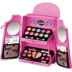 Mugursoma character options Shimmer'n Sparkle MakeUp rozā — bērnu skolas mugursoma, kompakta
