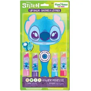 Lighted Mirror with 4 Plant-Based Lip Balms for Children by KIDS – Lilo & Stitch set