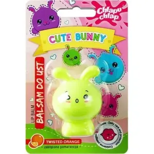 Lūpu balzams Chlapu Chlap Cute Bunny — apelsīna aromāts, 1 gab.