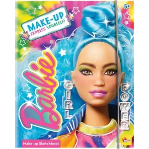 Lisciani Barbie Sketch Book Make Up Goal Photo 1