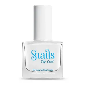 Nagu pārklājums Snails Top Coat 10,5 ml caurspīdīgs spīdums aizsargfinišs