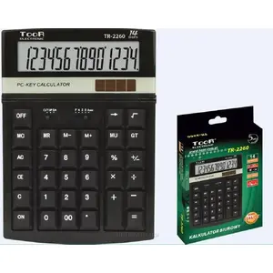Desktop calculator Grand TOOR 240024 — basic arithmetic functions, battery-powered, compact design