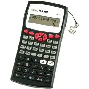Scientific calculator Milan model WIKR-931293 — 240 functions, red