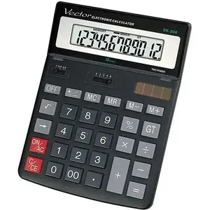Calculator CASIO VECTOR KAV DK-206 — basic desktop calculator by CASIO