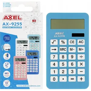 Calculator Axel AX-9255B PUD 50/100 PG — desktop/basic calculator with percent and dual power