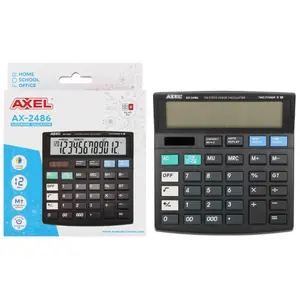 Desktop calculator Axel AX-2486 PUD 50/100 — basic arithmetic functions, desktop display