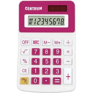 Calculator Centrum 80405 — portable solar plus button cell power, 116×75×18 mm