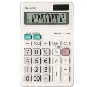 Настольный калькулятор Sharp 9x15 см - модель 492134