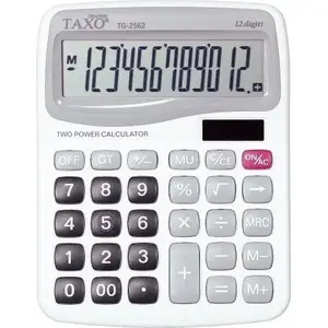 Desktop calculator Titanum TG-2562 white 12-digit Taxo Graphic