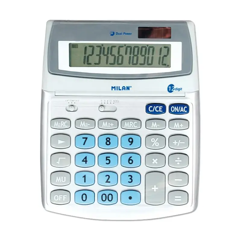 Calculator Milan 152512BL Desktop Basic 12-digit Photo 2