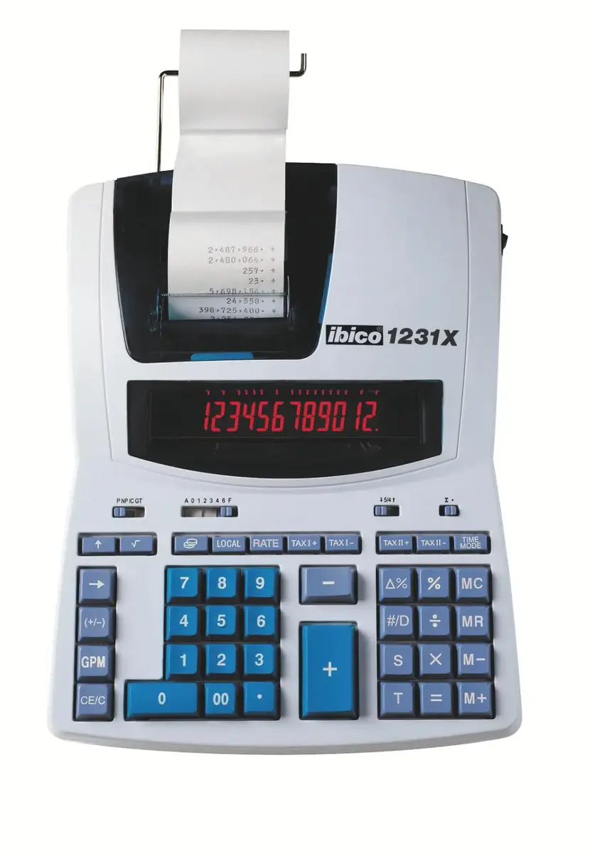 Печатающий калькулятор REXEL Ibico 1231X Photo 2