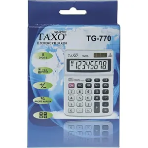 Desktop calculator HP TG-770 silver