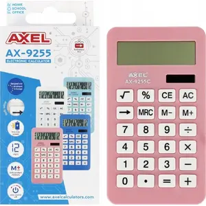 Desktop calculator Axel AX-9255C — basic 8-digit calculator for arithmetic and percentage functions