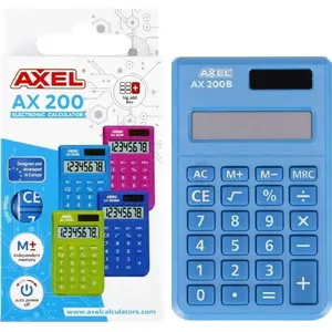 Calculator Axel AX-200B PUD 50/200 — desktop calculator with basic arithmetic functions