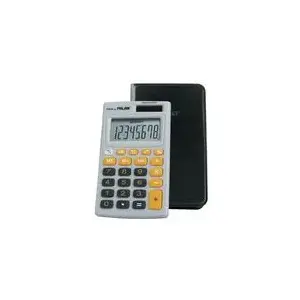 Desktop calculator Milan 150208, gray-orange, brand Milan, model 150208OBL