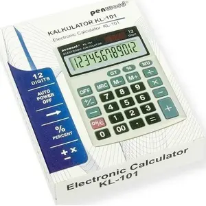 Calculator HP KL-101 — basic desktop calculator, handheld design