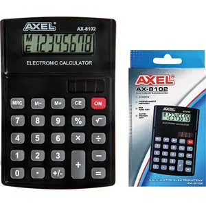 Calculator STARPAK AXEL AX-8102 - basic desktop calculator, model AX-8102