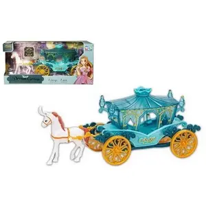 Swede Kareta z koniem деревянная игрушечная тележка модель 5902496192359