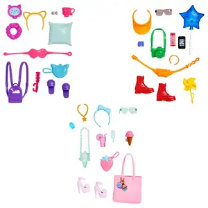 MATTEL Barbie Fashionistas Leļļu apģērbu komplekts GWD98 Daudzkrāsains Ieteicamais vecums no 3 gadiem