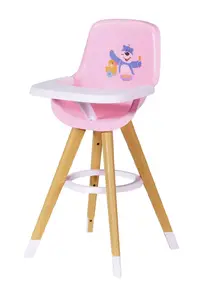 Детский стульчик для куклы ZAPF BABY born 829271, возраст от 3 лет, вес 1.1 кг