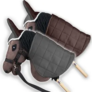 Segas un ausu pārvalki Froster Skippi priekš Hobby Horse — pelēks un brūns