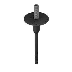 RAWLPLUG R-TFIX-8S facade screw-in anchor 8 x 215 mm with black UV-resistant coating, pack 100
