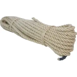 Twisted Jute Rope Profix Lina 12 mm × 10 m, natural fiber, model 60821