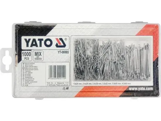 YATO YT-06885 stiprinājumi auto remontam, tērauds, 1000 Photo 2