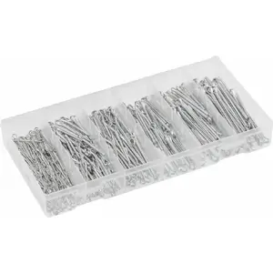 Retention Pins Set Högert Technik HT8G504 — 555 pieces, straight cotter pins