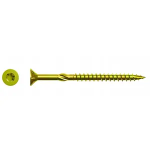 Wood screw Koelner/Rawlplug TS-6080 6x80 mm, countersunk head, TX drive