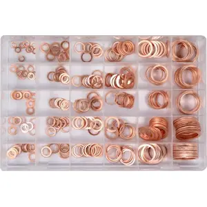 Copper Washers Silver 300 pcs, model 10546, size unspecified