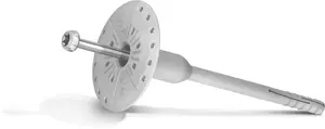 RAWLPLUG R-TFIX-8S-275 фасадный ввинчиваемый дюбель 8/275 мм без обтекания, серый/чёрный, уп.100