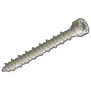 Concrete screw FUJITSU 7.5 x 132 mm Indu-Prog with TX drive, electro-galvanized