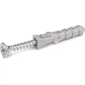 Izplešanās dībelis ar skrūvi Koelner/Rawlplug FIX 6x30 mm, 90 gab.