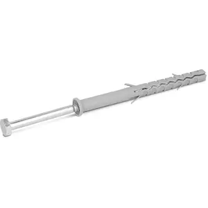 Concrete anchor sleeve Koelner/Rawlplug KD 10×100 mm with long expansion zone and hex screw, 12 pcs
