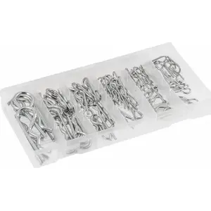 Retaining Cotter Pin Set högert technik HT8G516 — 150 pieces, assorted sizes