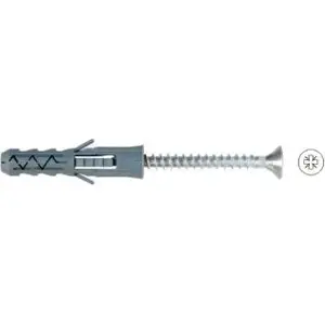 Klimas dowel anchor with conical head and Phillips recess 4x40 mm (KRX-8X40)