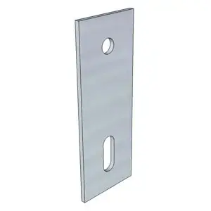 Mount adapter Keno K-03 for solar panel installation — stainless steel, 30×5×82 mm