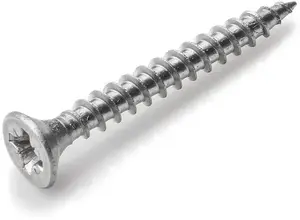 Screw Koelner/Rawlplug 3.5x30 mm stainless steel, pack of 16