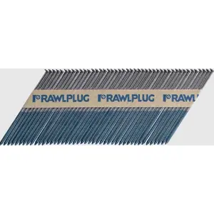 Ring Shank Nails 3.1 x 90 mm RAWLPLUG for WW90II nailer, pack OP 2200, includes 2 summer gas cartridges