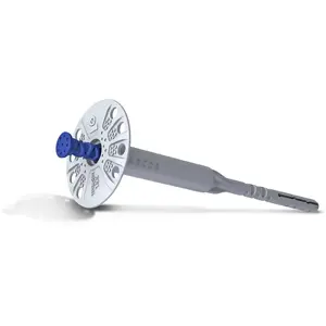 RAWLPLUG фасадный дюбель R-TFIX-8M 8×215 мм с металлическим забивным штифтом, упак. 100 шт.