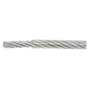 Steel wire rope LINKA STALOWA LS-4/200/PVC — steel cable with PVC coating, 4 mm diameter, 200 m length