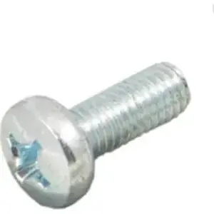Screw Pozidrive M6x16 stainless steel, zinc-plated, SCHROFF pack 100