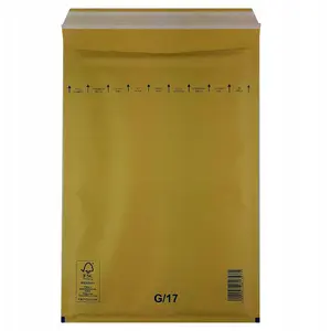 Bubble Mailer Envelope EMERSON G/17 brown 250 x 350 mm, 100 pcs