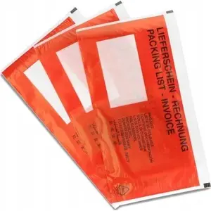 Courier Envelopes EMERSON DL transparent red, pack of 1000