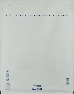 Bubble Mailer Bnt Office Bobbelkuvert Airmax 18/H W8 290x370 mm White, 100 pcs